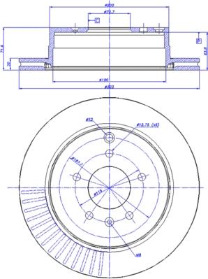 CAR 142.1344 - Brake Disc autospares.lv