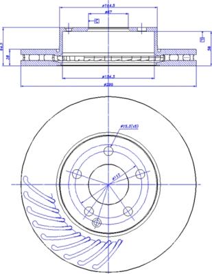 CAR 142.1368 - Brake Disc autospares.lv