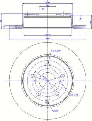 CAR 142.1303 - Brake Disc autospares.lv