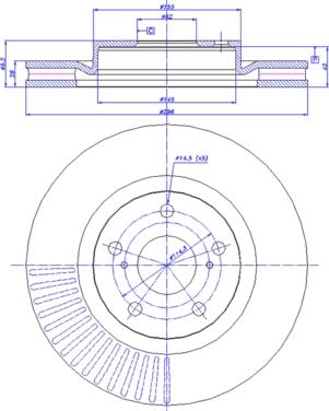 CAR 142.1302 - Brake Disc autospares.lv