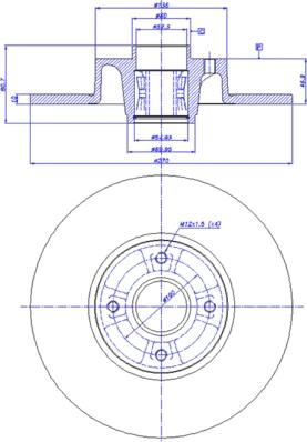 CAR 142.1307 - Brake Disc autospares.lv