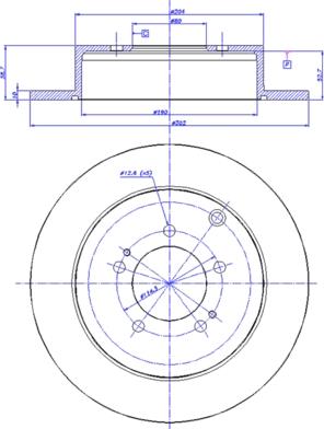 CAR 142.1314 - Brake Disc autospares.lv