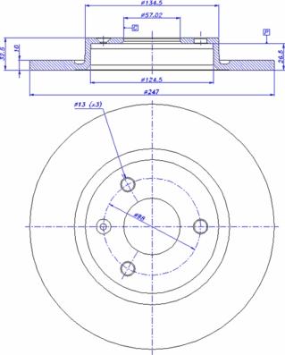 CAR 142.133 - Brake Disc autospares.lv