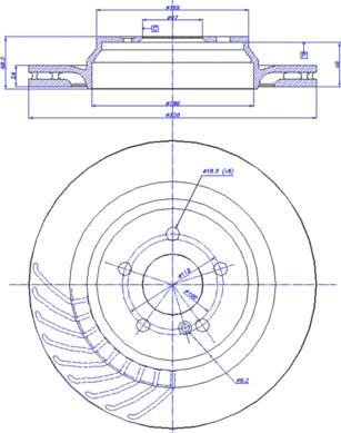 Brake Engineering DI956669 - Brake Disc autospares.lv