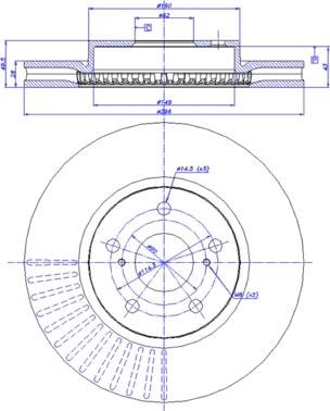 CAR 142.1290 - Brake Disc autospares.lv