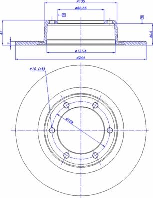 CAR 142.129 - Brake Disc autospares.lv