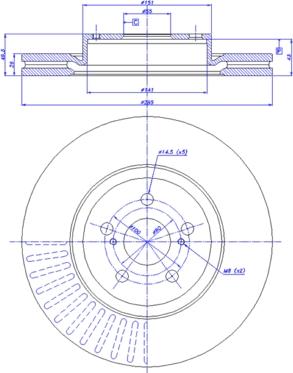 CAR 142.1256 - Brake Disc autospares.lv