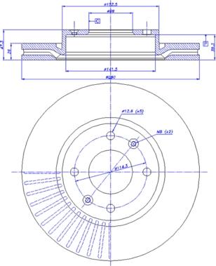 CAR 142.1262 - Brake Disc autospares.lv