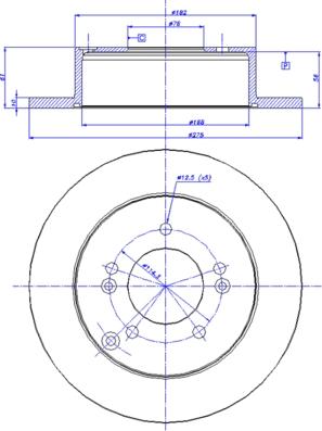 CAR 142.1287 - Brake Disc autospares.lv