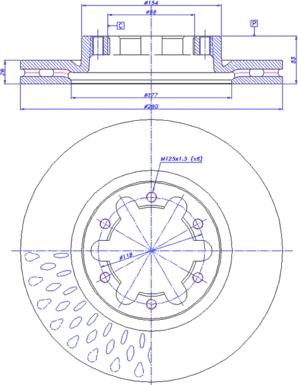 Borg & Beck BBD4708 - Brake Disc autospares.lv