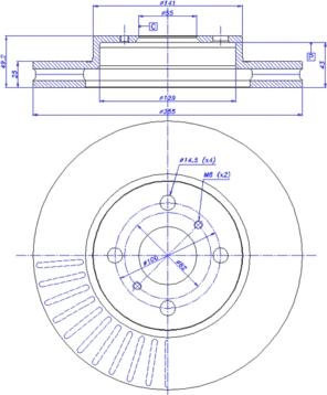 CAR 142.1233 - Brake Disc autospares.lv