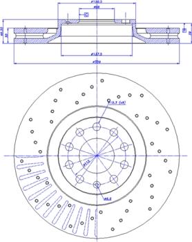 NK 2047135 - Brake Disc autospares.lv