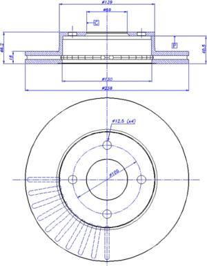 CAR 142.1276 - Brake Disc autospares.lv