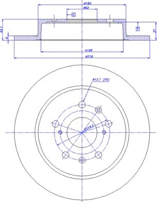 CAR 142.1754 - Brake Disc autospares.lv