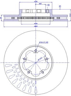 CAR 142.1755 - Brake Disc autospares.lv