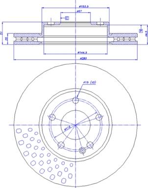 CAR 142.1761 - Brake Disc autospares.lv