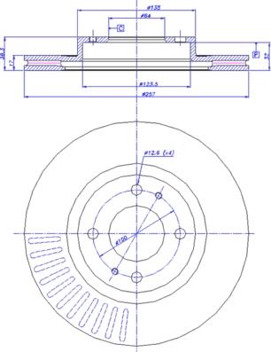 A.B.S. 18289 - Brake Disc autospares.lv