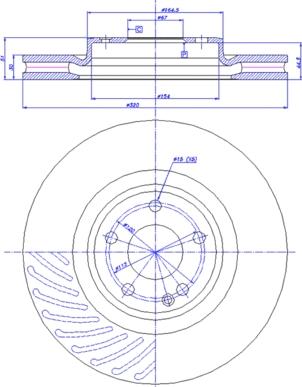 CAR 142.1782 - Brake Disc autospares.lv