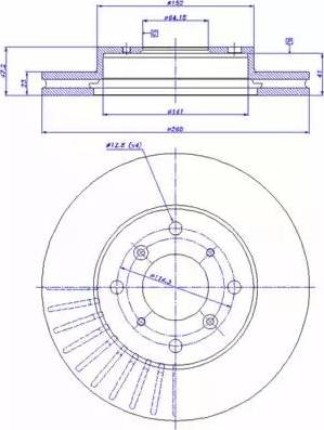 SBS 1815312668 - Brake Disc autospares.lv