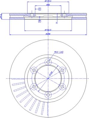 CAR 142.821 - Brake Disc autospares.lv