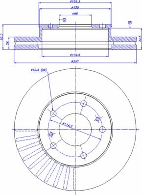 CAR 142.873 - Brake Disc autospares.lv