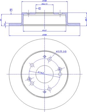 CAR 142.341 - Brake Disc autospares.lv