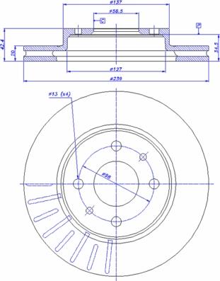 CAR 142.356 - Brake Disc autospares.lv