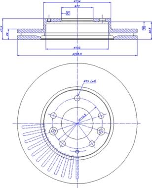 CAR 142.358 - Brake Disc autospares.lv