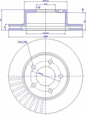 CAR 142.329 - Brake Disc autospares.lv