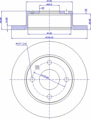 CAR 142.258 - Brake Disc autospares.lv