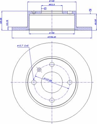 CAR 142.252 - Brake Disc autospares.lv