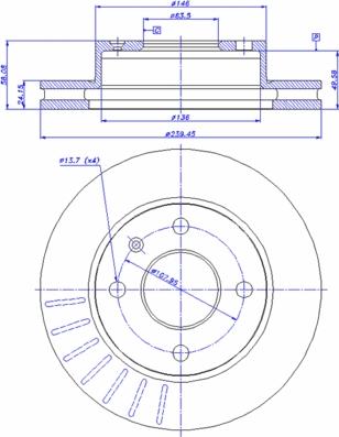 CAR 142.257 - Brake Disc autospares.lv