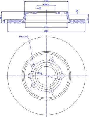 CAR 142.758 - Brake Disc autospares.lv