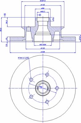 CAR 142.704 - Brake Disc autospares.lv