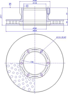 CAR 150.295 - Brake Disc autospares.lv