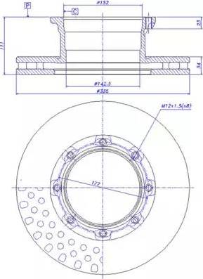 CAR 150.280 - Brake Disc autospares.lv