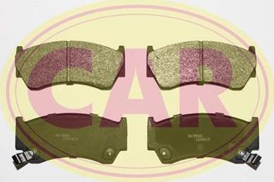 CAR PNT957 - Brake Pad Set, disc brake autospares.lv