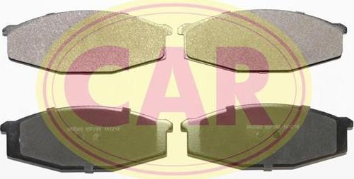 CAR PNT982 - Brake Pad Set, disc brake autospares.lv