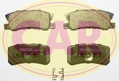 CAR PNT9361 - Brake Pad Set, disc brake autospares.lv