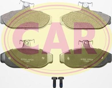 CAR PNT925 - Brake Pad Set, disc brake autospares.lv