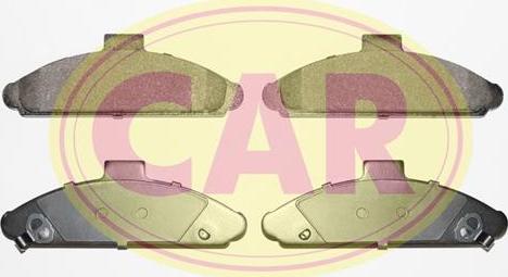 CAR PNT975 - Brake Pad Set, disc brake autospares.lv