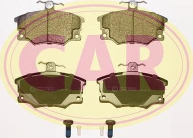 CAR PNT490 - Brake Pad Set, disc brake autospares.lv