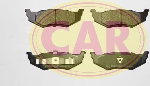 CAR PNT498 - Brake Pad Set, disc brake autospares.lv