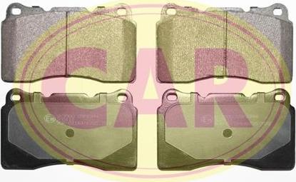 CAR PNT4931 - Brake Pad Set, disc brake autospares.lv