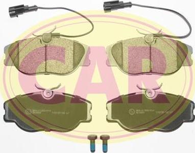 CAR PNT443 - Brake Pad Set, disc brake autospares.lv