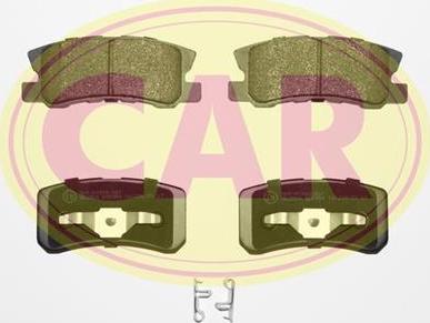 CAR PNT459 - Brake Pad Set, disc brake autospares.lv