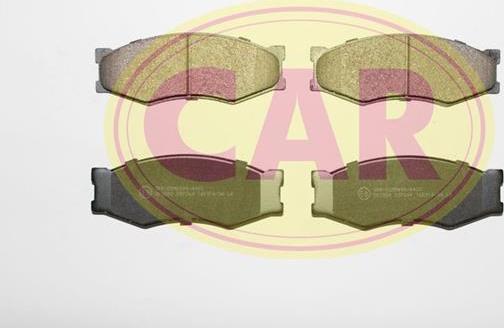 CAR PNT462 - Brake Pad Set, disc brake autospares.lv