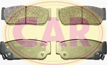 CAR PNT4051 - Brake Pad Set, disc brake autospares.lv