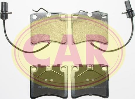 CAR PNT489 - Brake Pad Set, disc brake autospares.lv