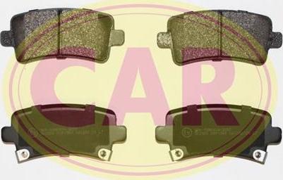 CAR PNT4851 - Brake Pad Set, disc brake autospares.lv